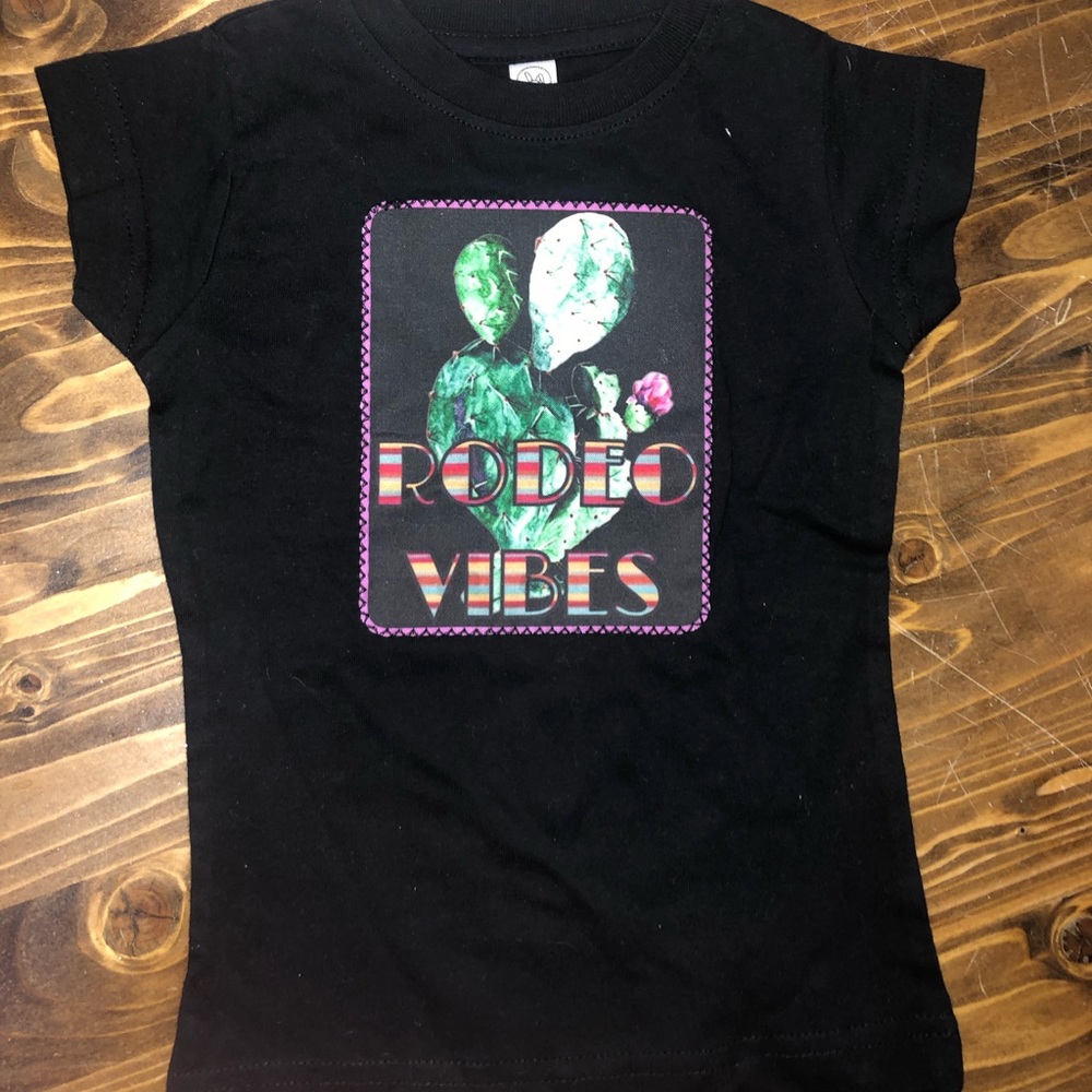 🌵Rodeo Vibes Cactus Toddler Tee🌵